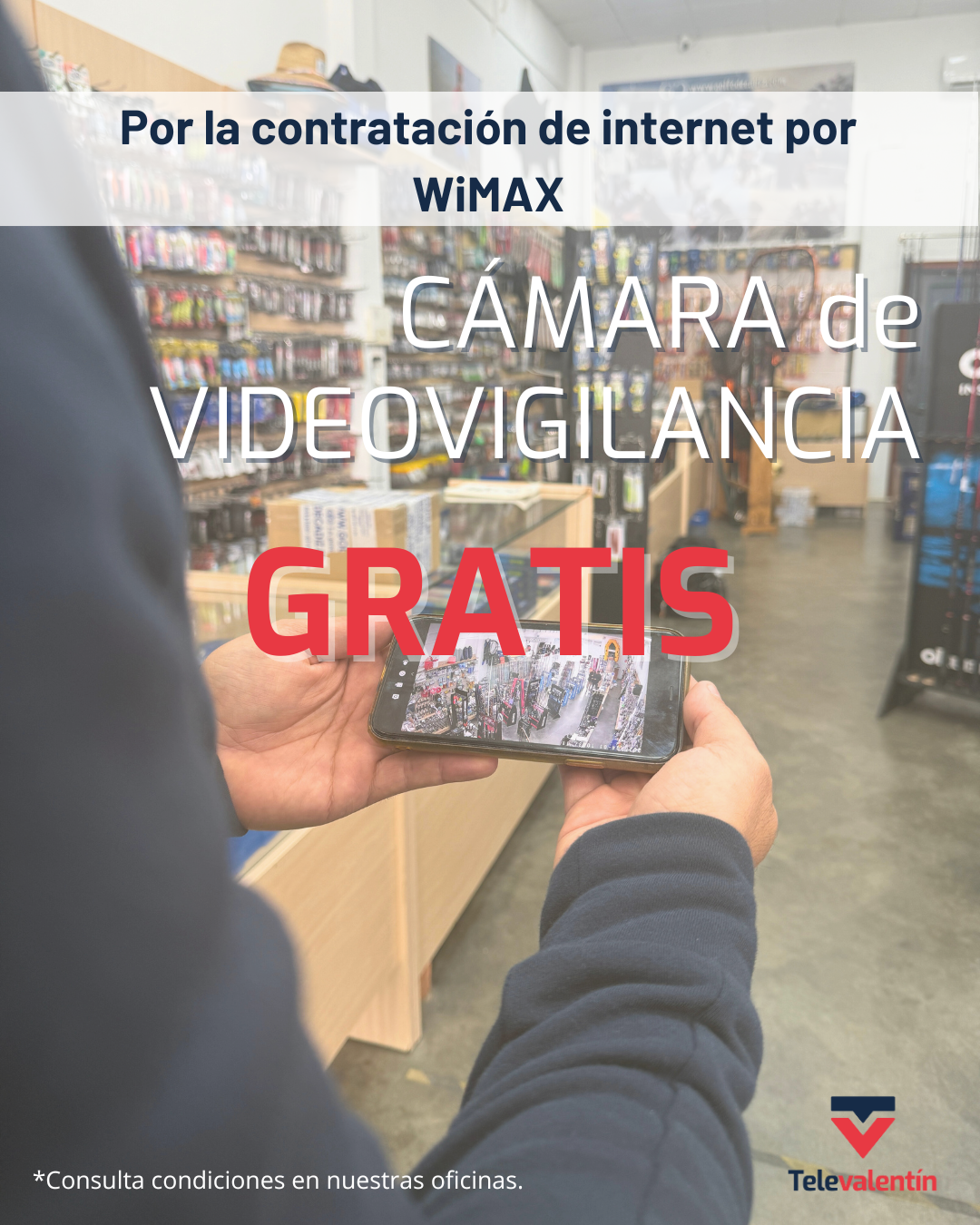 Camara de videovigilancia gratis