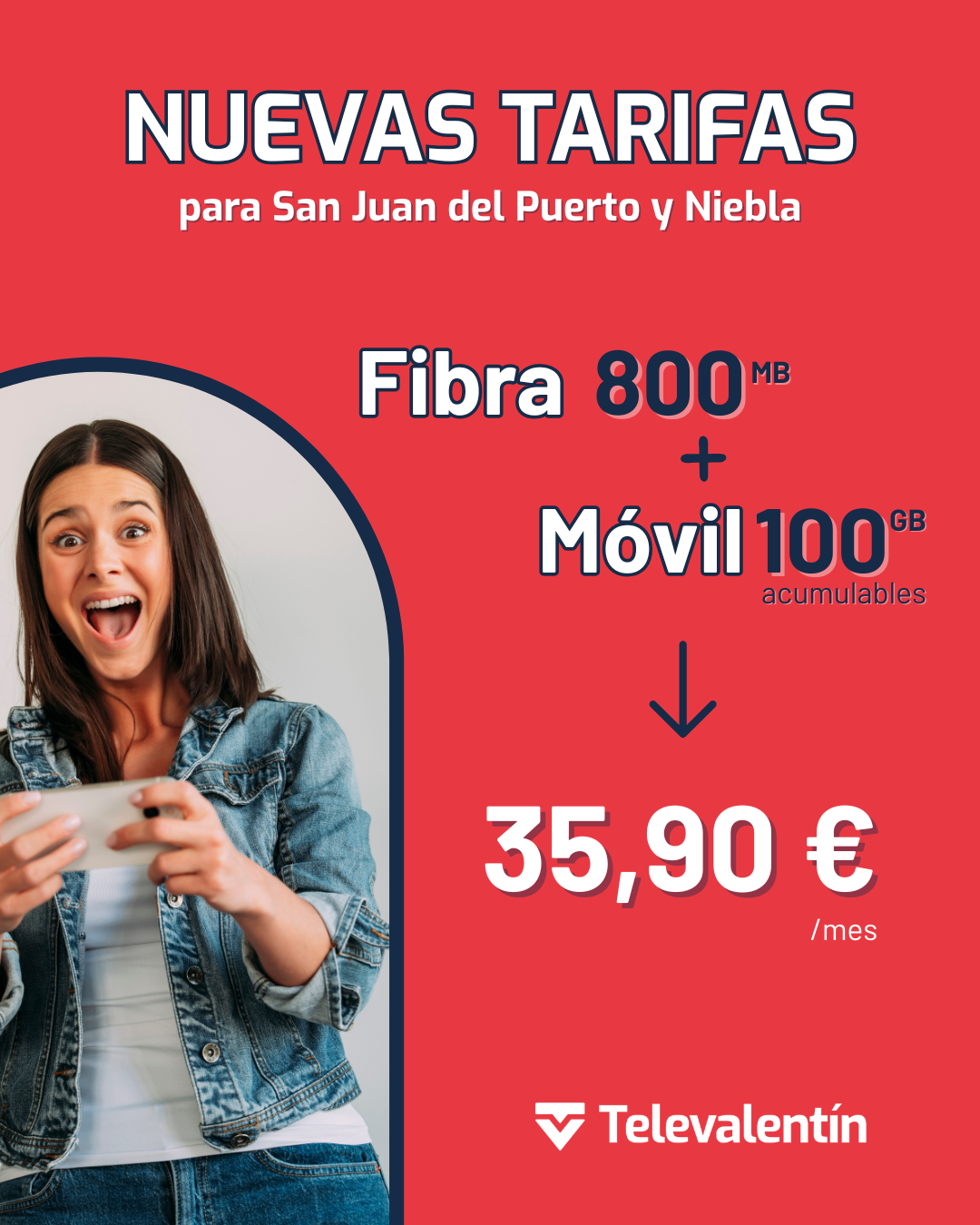 Fibra 800 + Movil 100