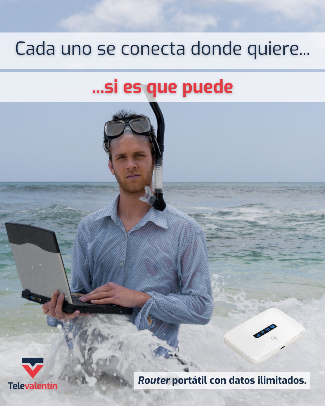 Router portatil con datos ilimitados