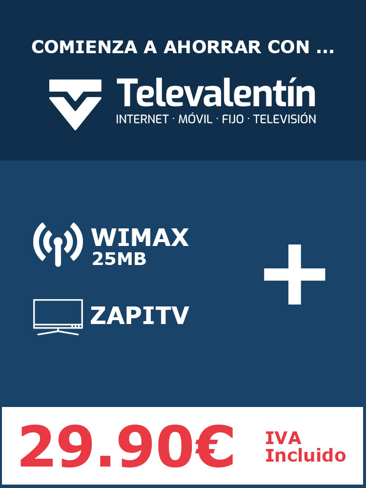 WiMAX 25 MB y Television (ZAPI)