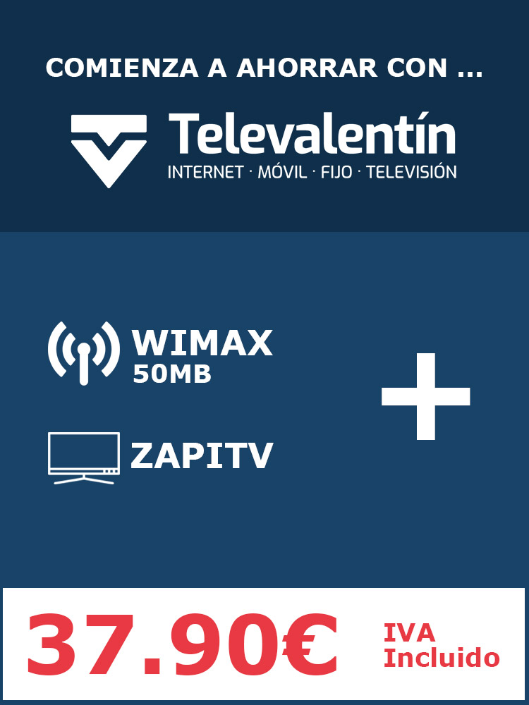 WiMAX 50 MB y Television (ZAPI)